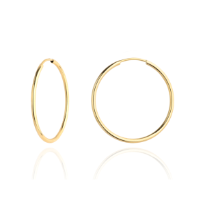 Kolczyki koła super lekkie 3,5cm pr. 585