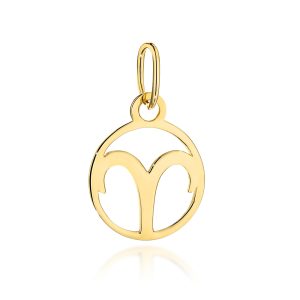 Zawieszka złota znak zodiaku BARAN pr. 585
