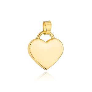 Zawieszka złota gładkie serce małe pr. 585