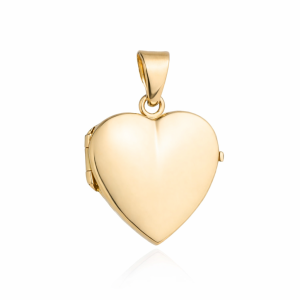 Zawieszka puzderko gładkie serce pr. 585