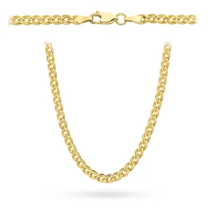 Złoty łańcuszek Mona Lisa 50cm 8.32g 585